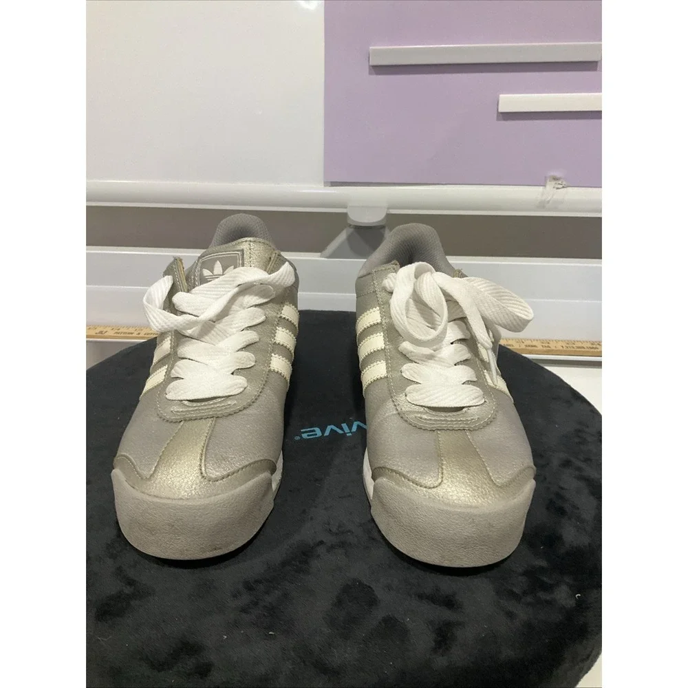 Adidas Samoa Silver White B38964 Size 6